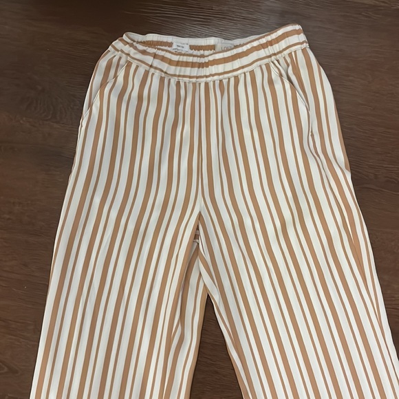 Wide Leg Loft Striped Pants - Picture 2 of 9
